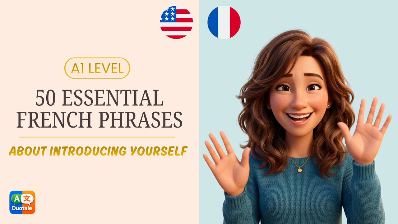 Introduce Yourself in French Like a Native 🇫🇷 | 50 Phrases