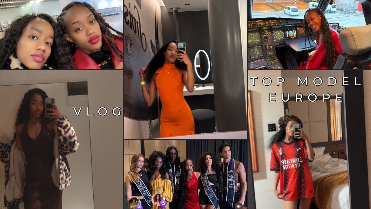Top Model Europe | Winner’s mentality | ✈️ to Geneva🇨🇭| Sisters vlog