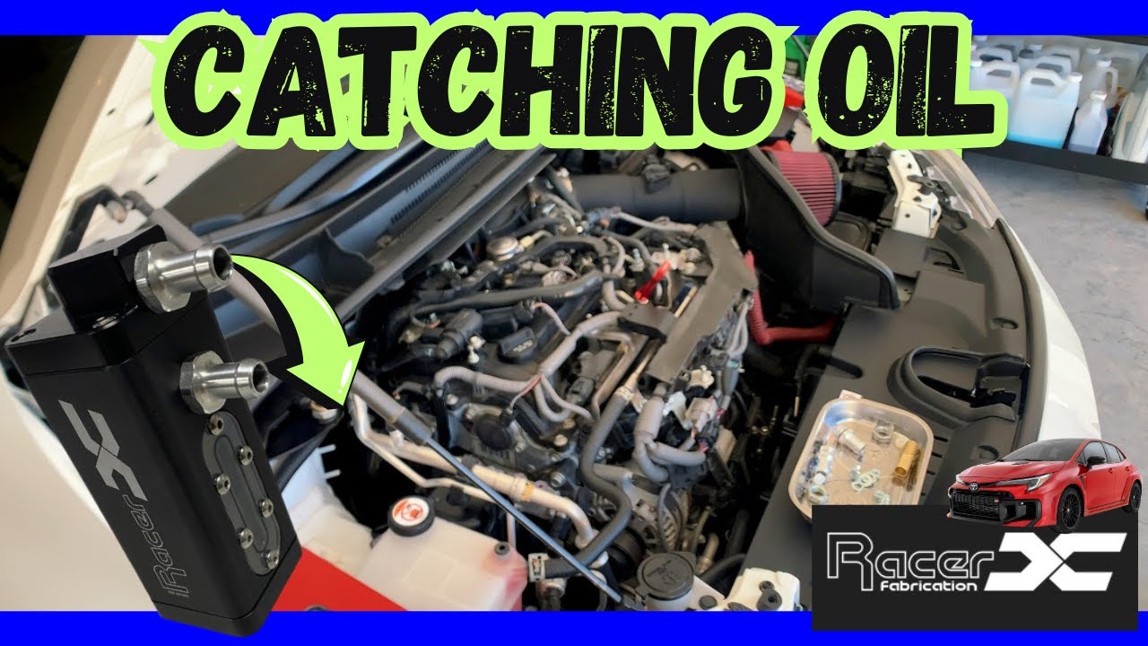 Racer X GR Corolla Oil Catch Can | Install
