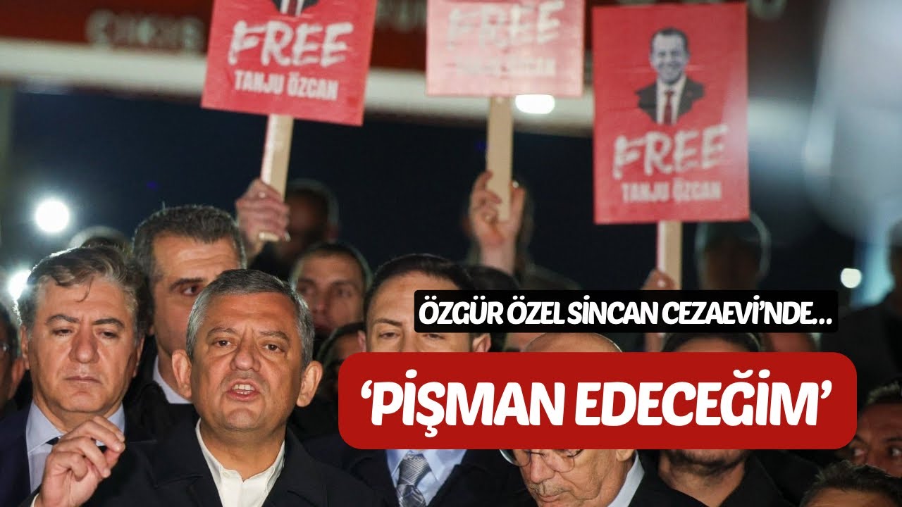 Özgür Özel, Tanju Özcan’ı ziyaret etti: Pişman edeceğim #özgürözel #chp 
