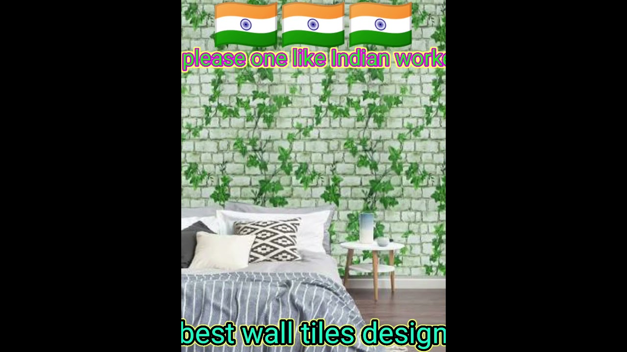 best wall tiles design# Indian worker# B.B construction