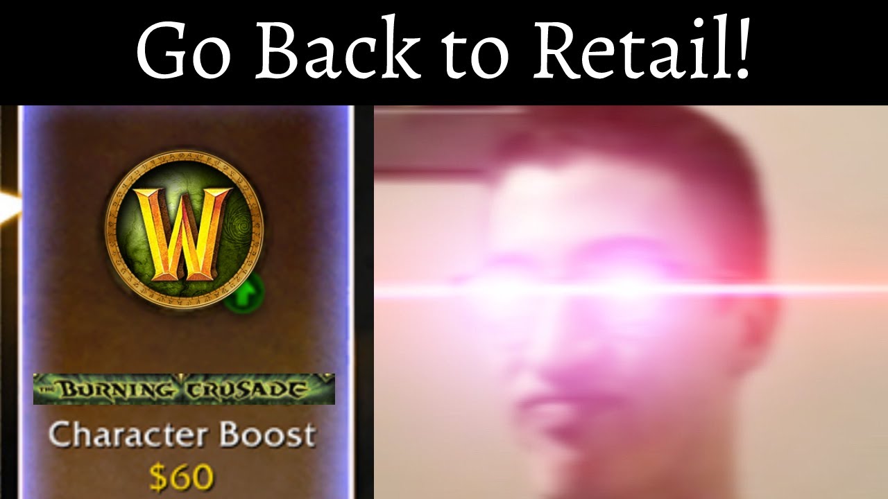 Paid Level Boosts in TBC Classic (rant)