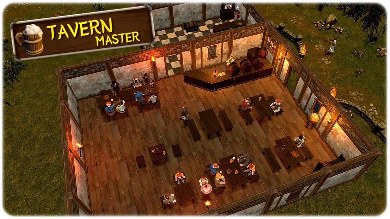 CRIANDO UMA TAVERNA MEDIEVAL! 🍺 - Tavern Master