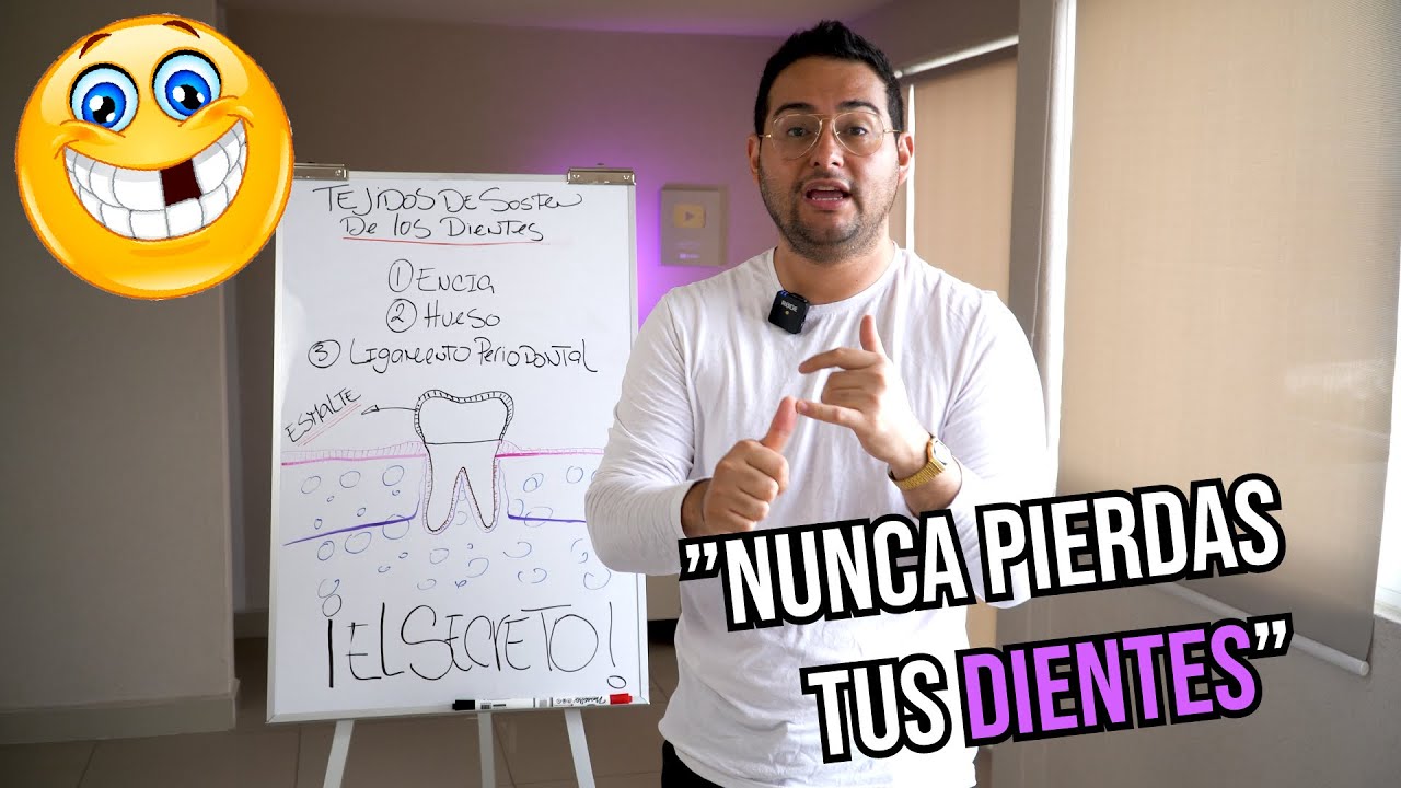 ¡COMO EVITAR QUE LOS DIENTES SE AFLOJEN! El SECRETO para que NUNCA PIERDAS TUS DIENTES 😷