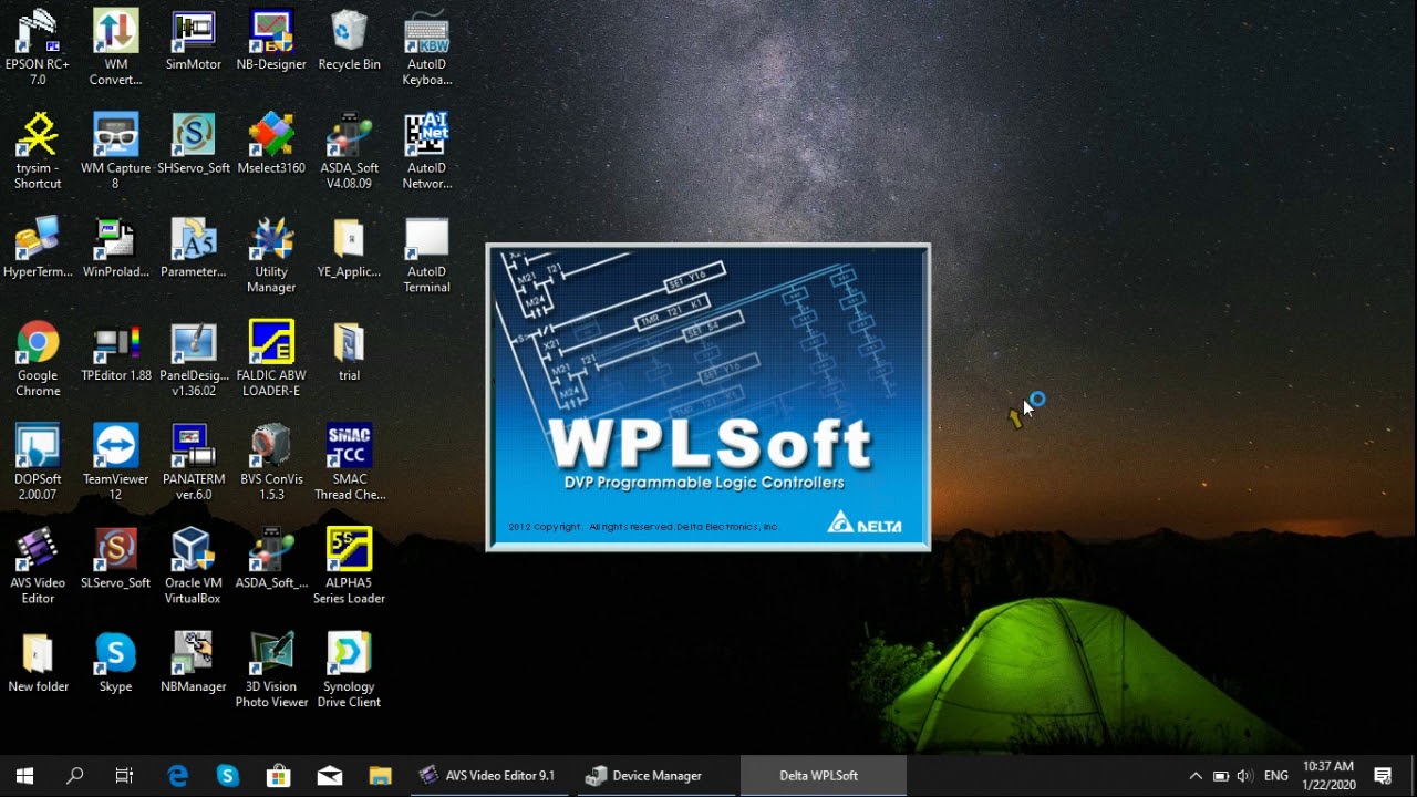 UPLOAD - DOWNLOAD (READ-WRITE) WPLSOFT PLC DELTA