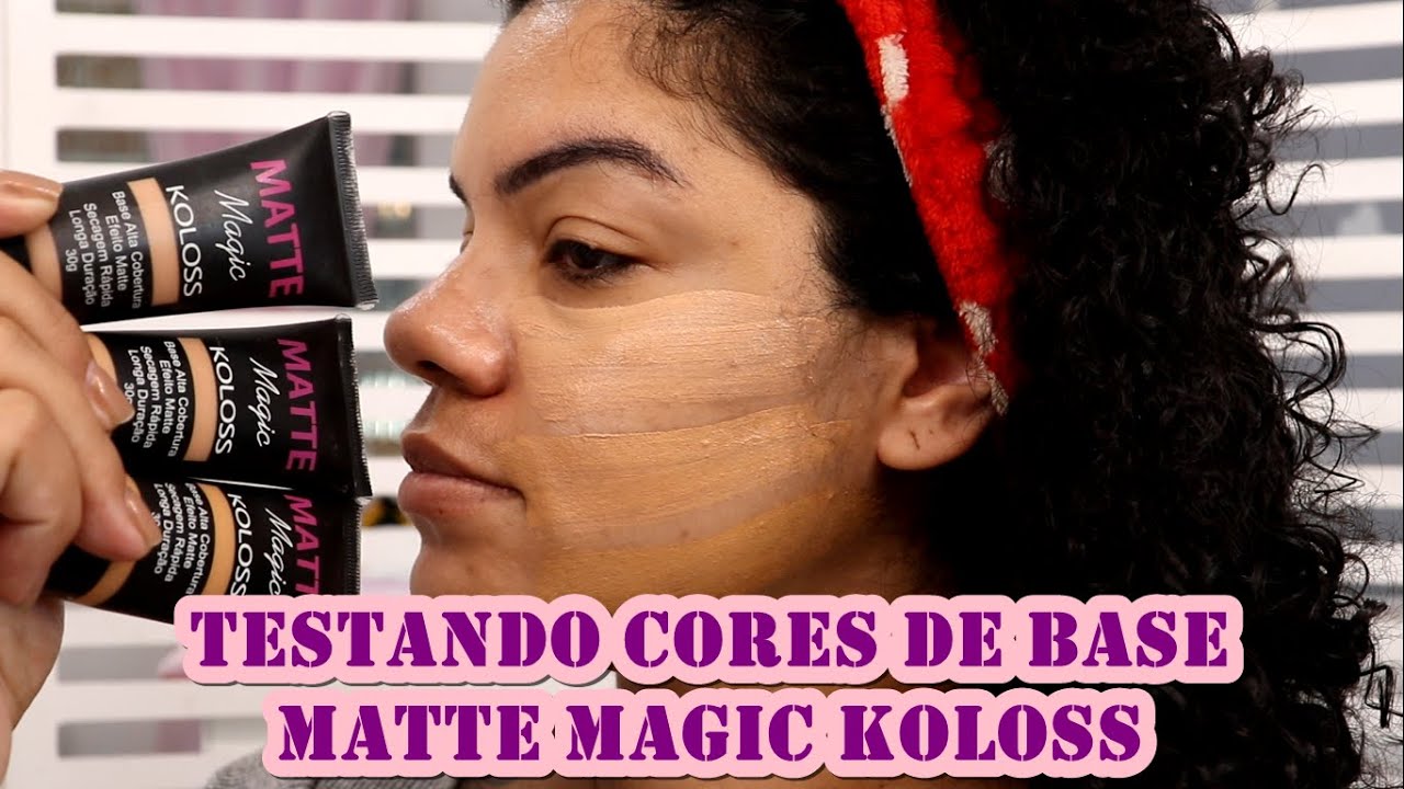 TESTANDO CORES DE BASE KOLOSS