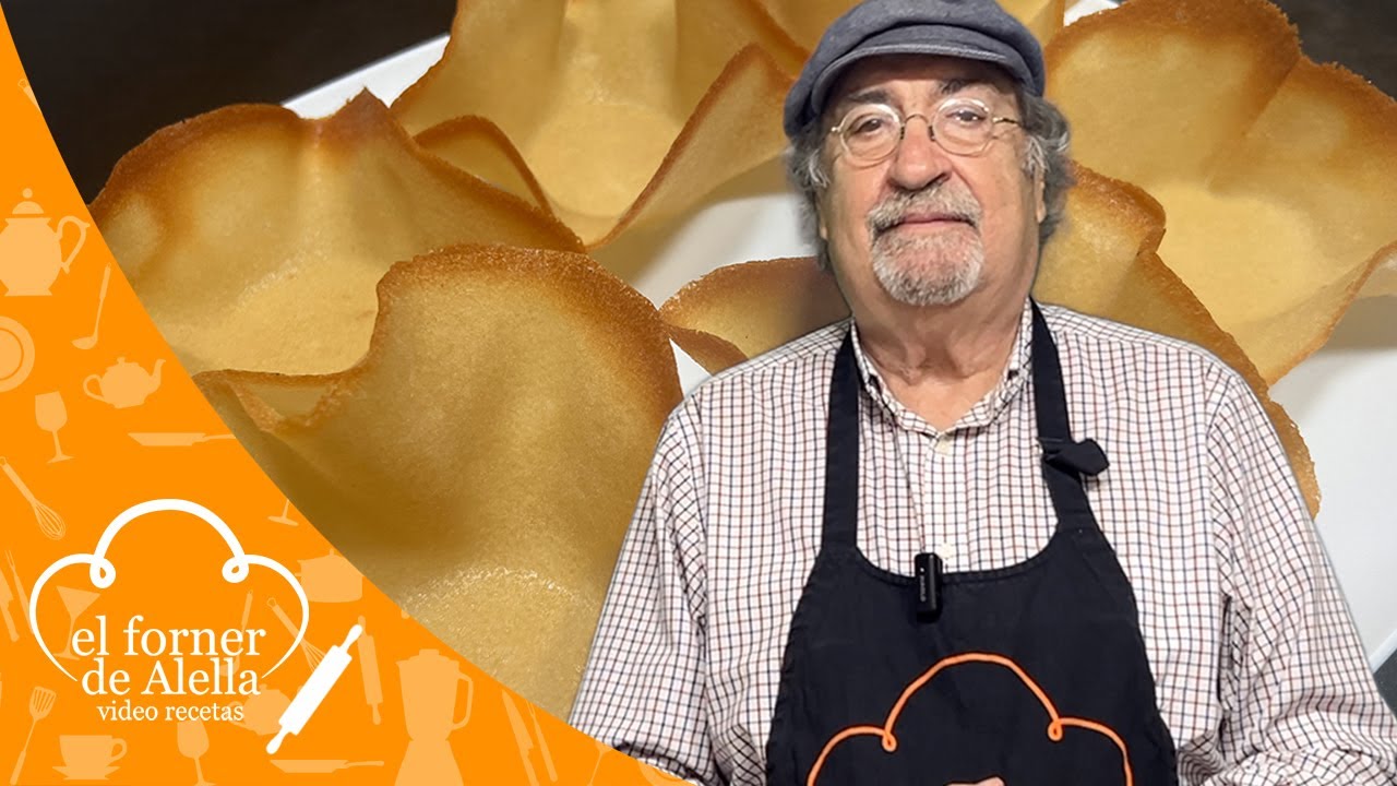 Tulipas para helados y postres
