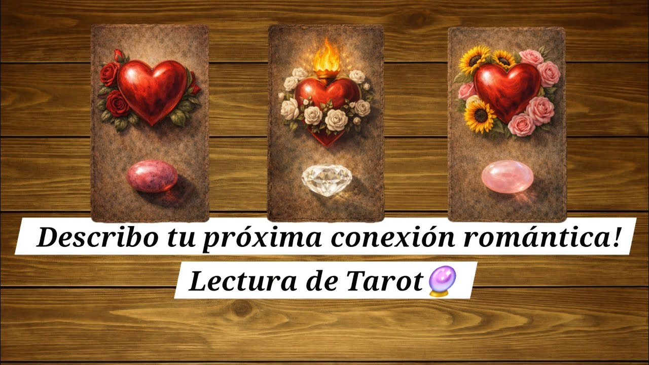 Tu próxima conexión romántica! 🔮 Tarot Predicción amor