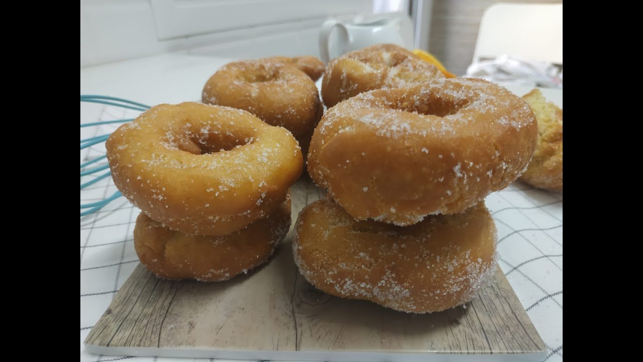 ROSQUILLAS DE NARANJA RECETA FACIL Y MUY ESPONJOSAS