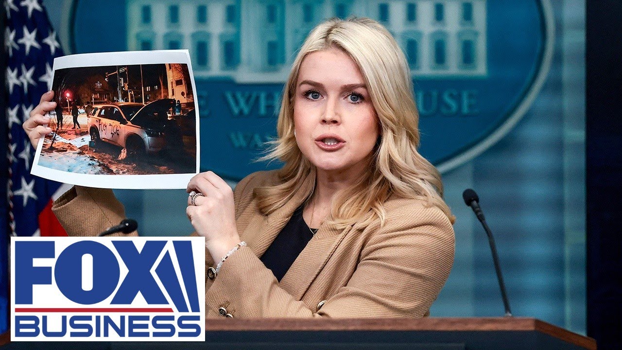 Karoline Leavitt EXPLODES on left-wing 'HACK' journalist