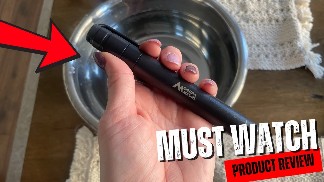 💧Is This Water Filter Straw Worth It? Sierra Madre Portable Survival Water Filter Review & Test