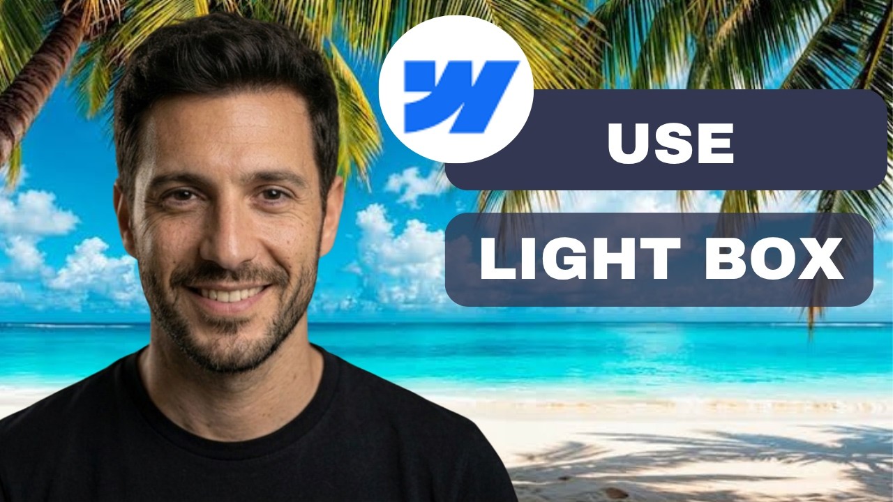 How To Use Lightbox In Webflow 2025! (full guide)