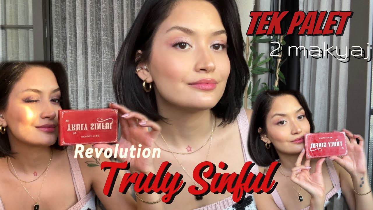 Revolution Truly Sinful | Tek Palet 2 Makyaj 🎃