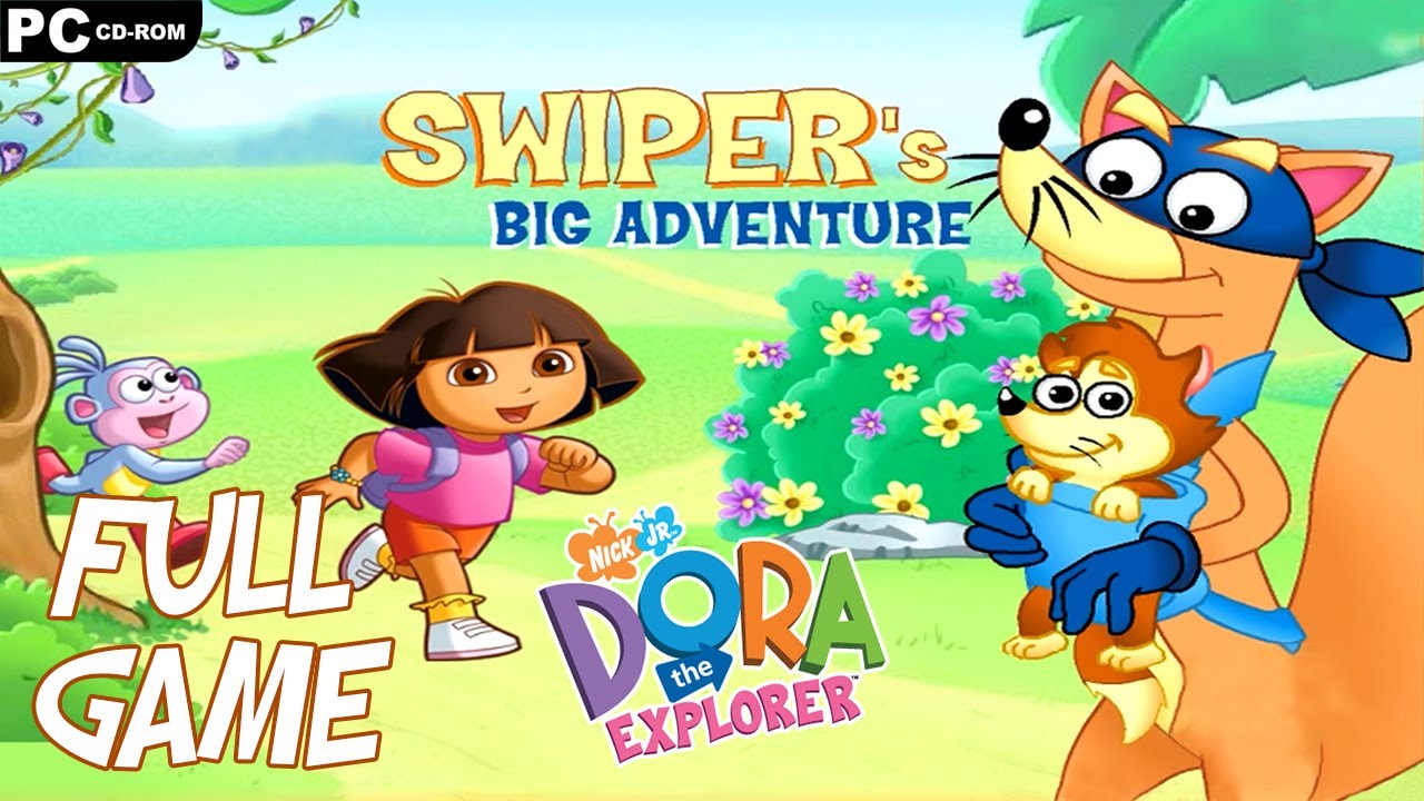 Dora the Explorer™: Swiper's Big Adventure (PC) - Full Game HD Walkthrough - No Commentary