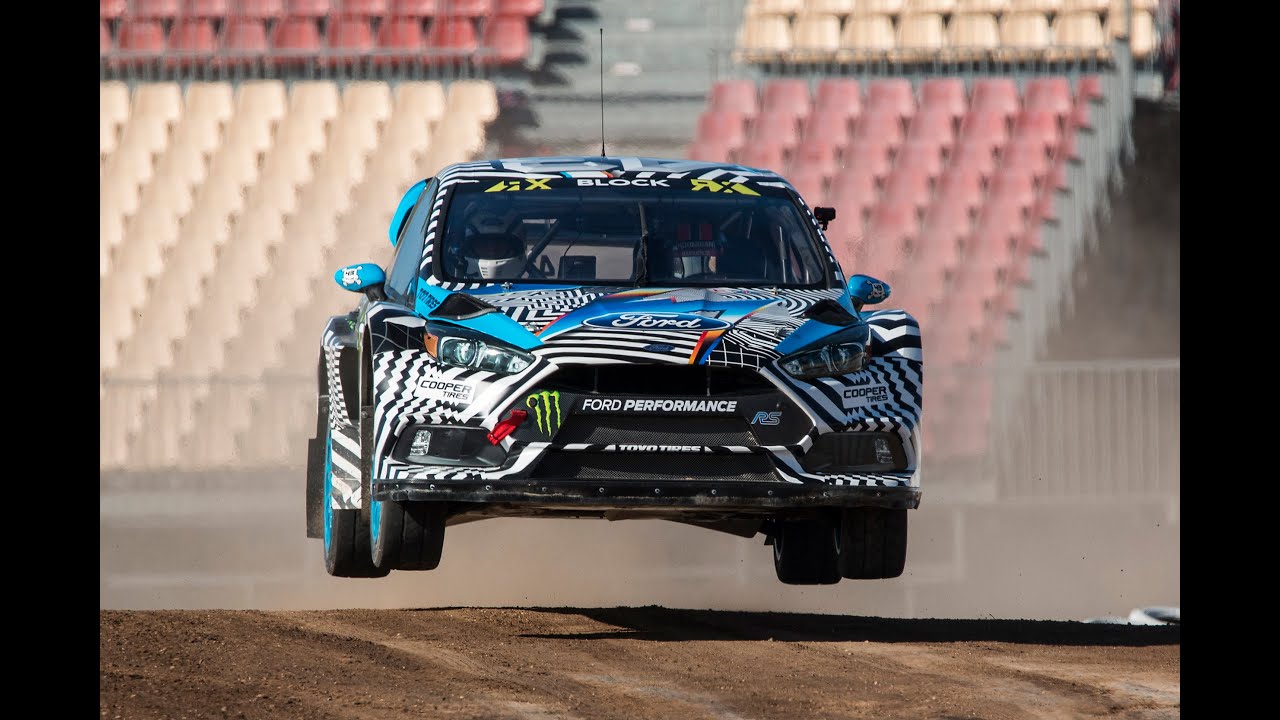 Ford Focus RS RX Andreas Bakkerud Barcelona