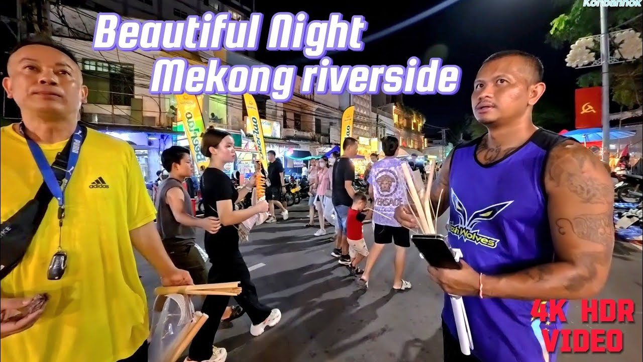 Upcoming big Event in Vientiane, Laos. Festival by Mekong riverside.