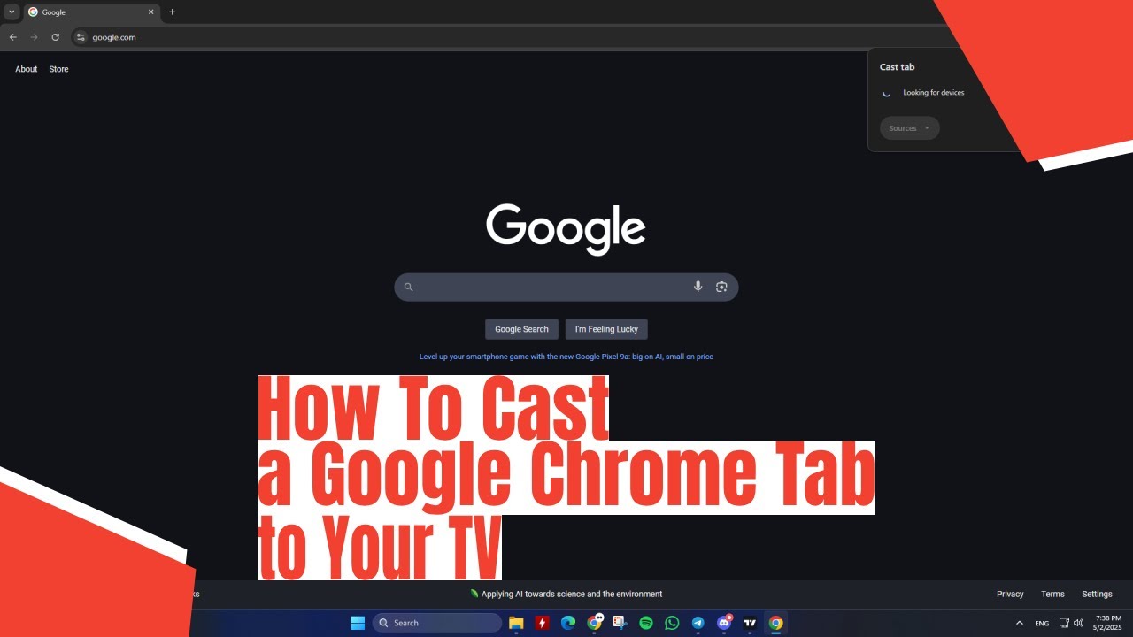 How To Cast a Google Chrome Tab to Your TV