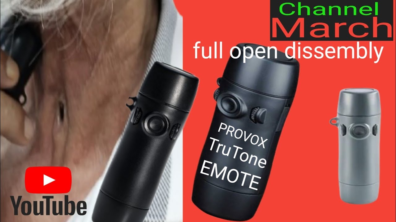 PROVOX TruTone EMOTE easy Open dissembly 