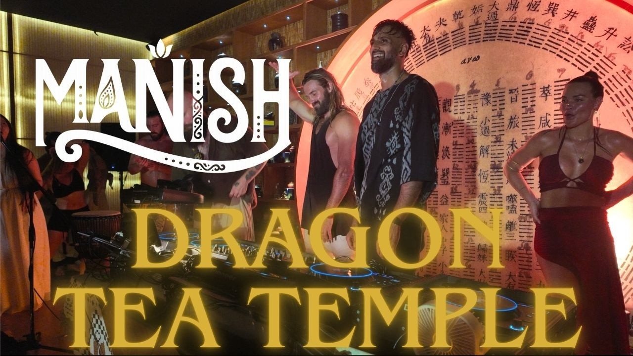 Live Bali Ecstatic DJ Set - Organic Downtempo, DNB, House, Bass, Melodic Techno - Dragon Tea Temple