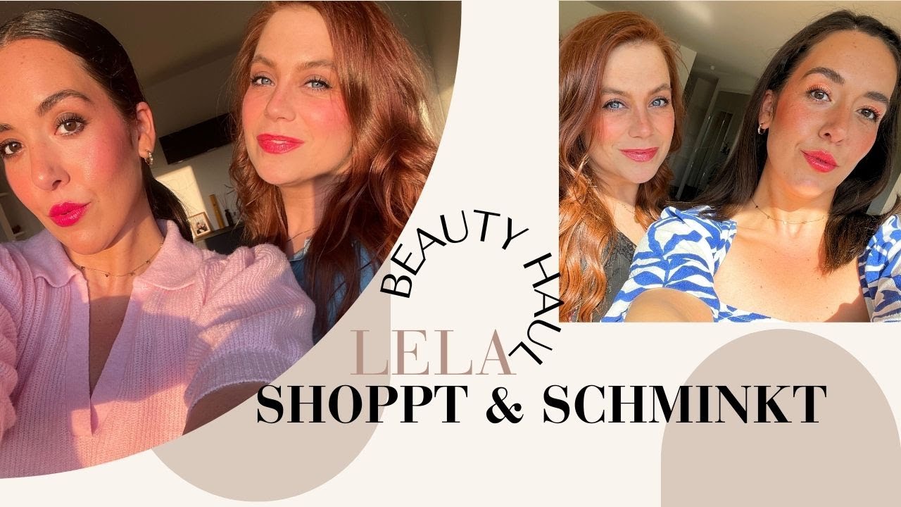 Lela's Purish Haul + sie schminkt 2 Neuheiten Looks an mir