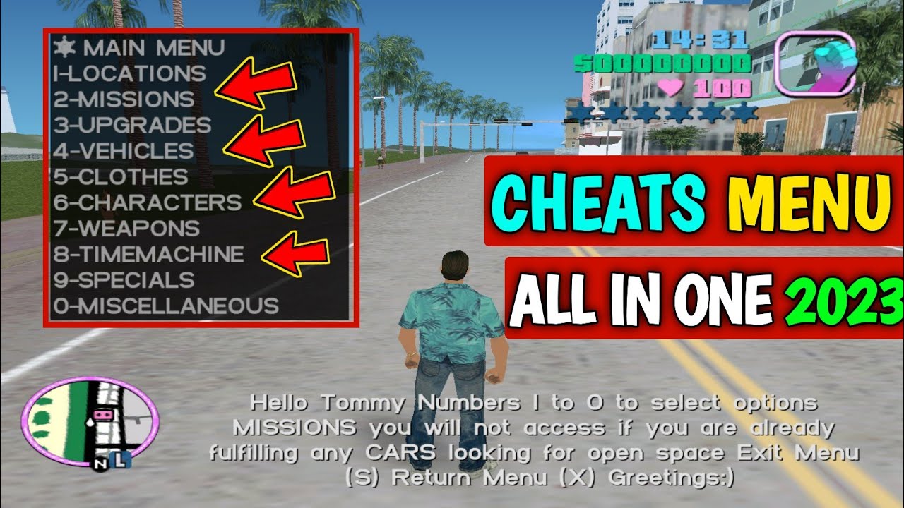 Как установить чит-меню в GTA Vice City на ПК | Коды Cleo 2023 для GTA Vice City | SHAKEEL GTA
