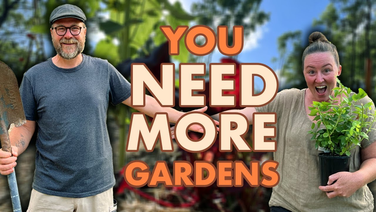 Our SECRET to Building MASSIVE GARDENS for FOOD SECURITY