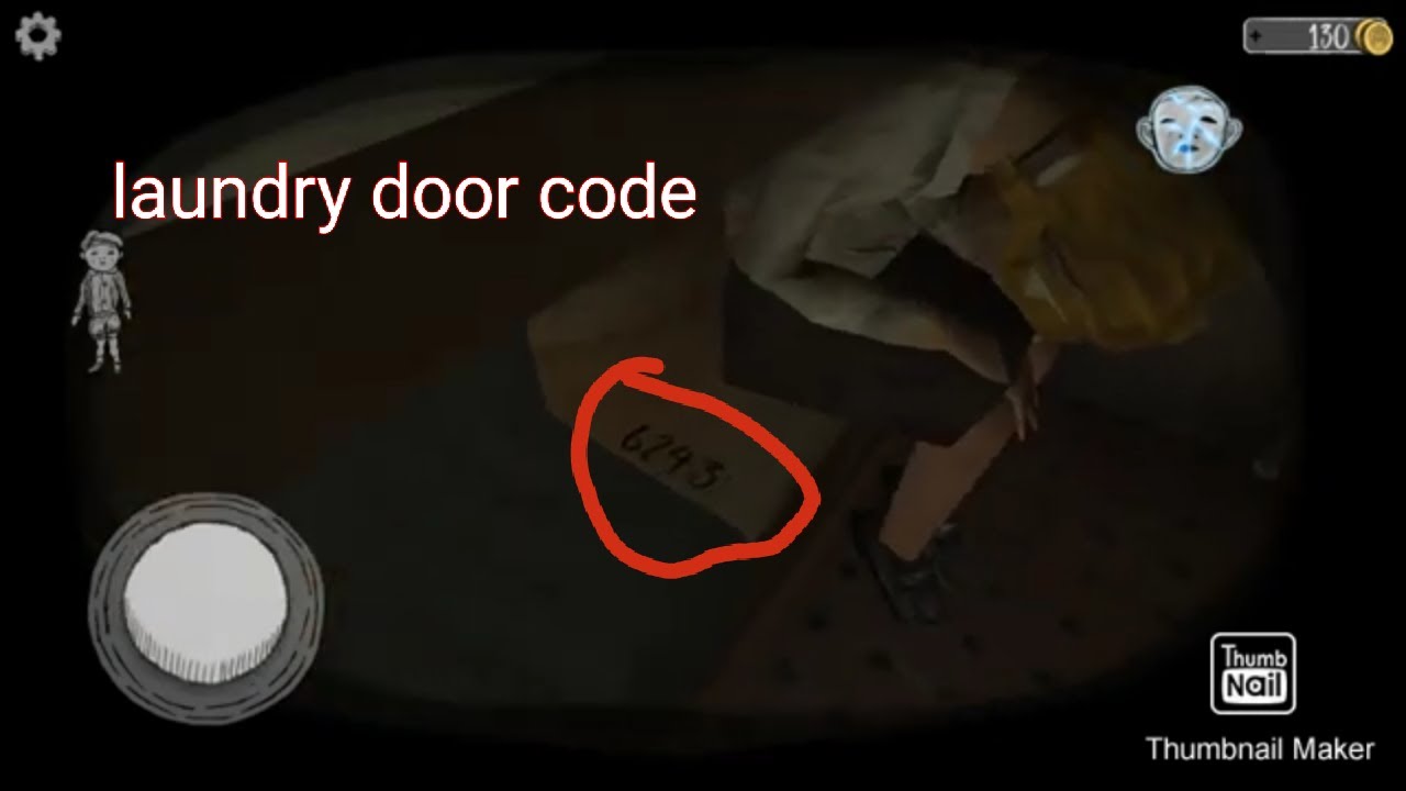 How to find the laundry door code in The Evil Nun