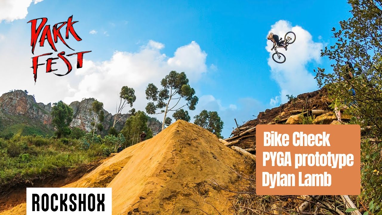 Darkfest Bike Check: Dylan Lamb's Pyga Prototype | Injury update, the crash & jumping the full line