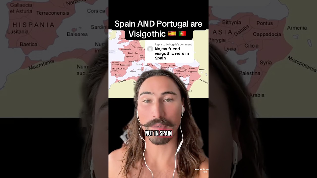 Everybody always wants to leave out Portugal? #portugal #Spain #visigoths #gothic #history #goth