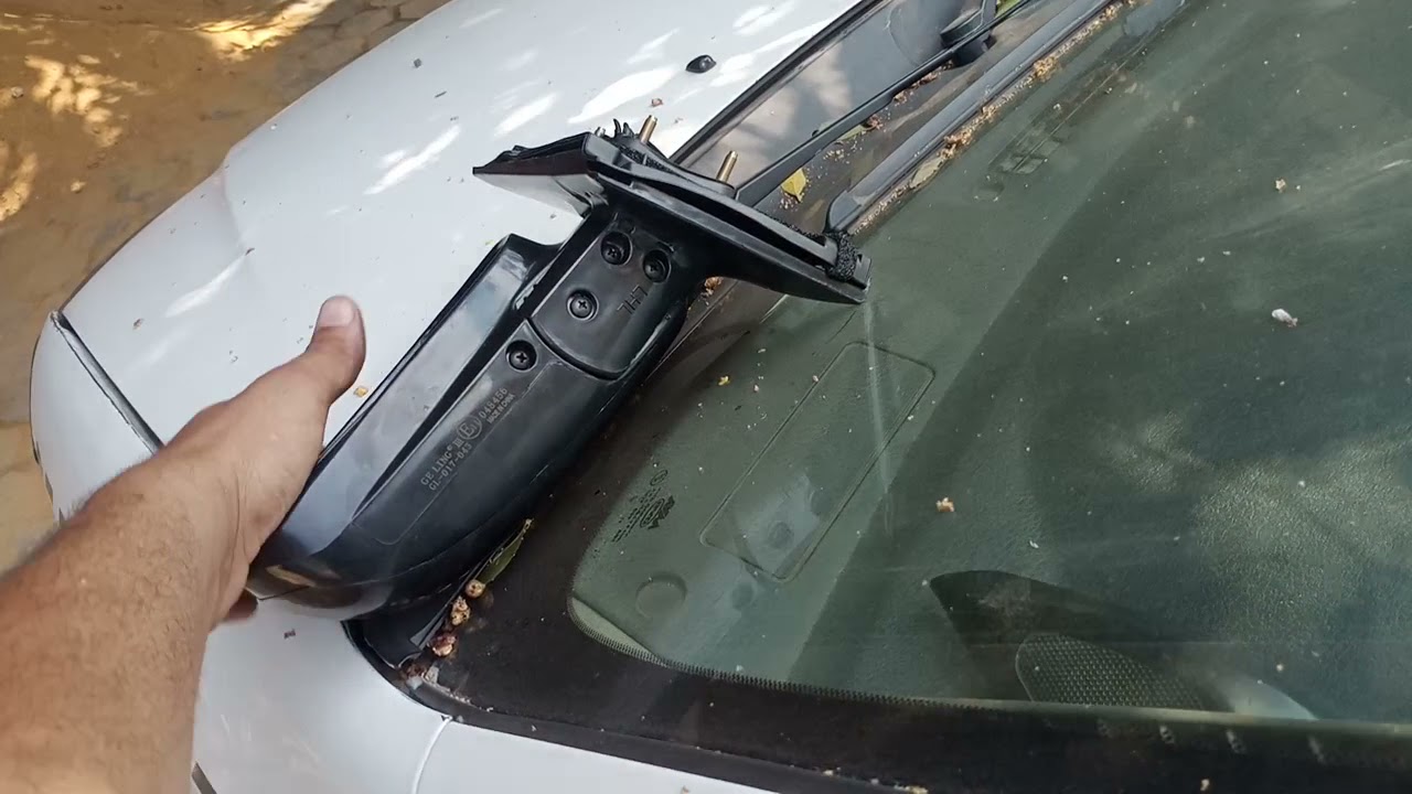 كيفيه.  رفع زجاج الباب من غير متفاح وتغير. مرايا العربيه byd