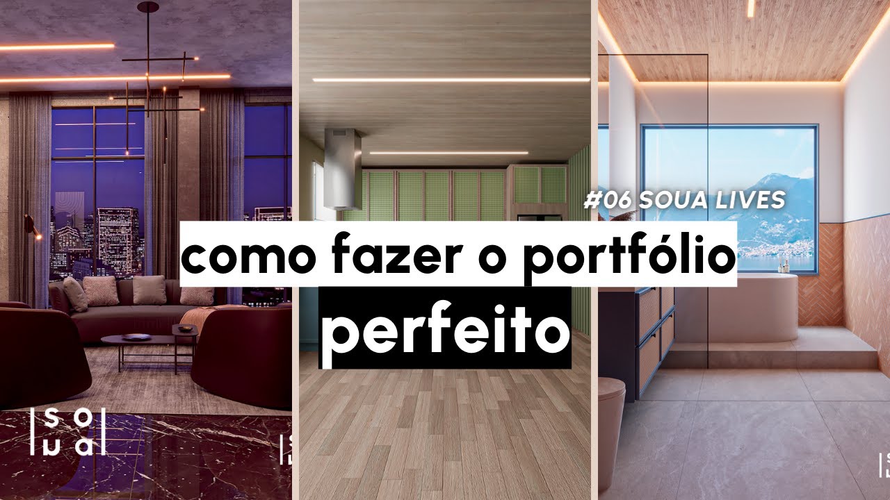 #6 COMO FAZER UM PORTFÓLIO DE ARQUITETURA E 3D - DICAS DE COMO CONSEGUIR UM ESTÁGIO