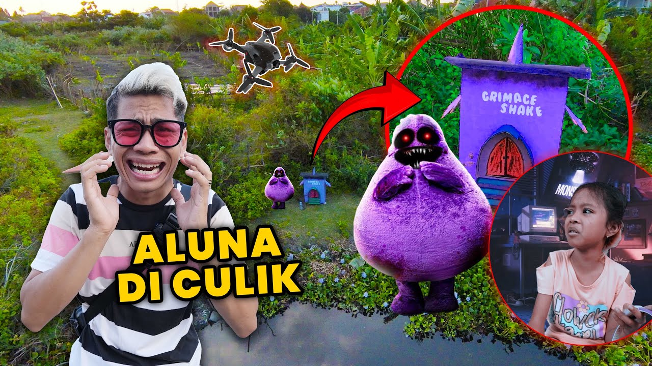 GAWAT ALUNA DI CULIK GRIMACE SHAKE!! KITA MENEMUKAN RUMAH GRIMACE SHAKE SETELAH BERTAHUN TAHUN!!