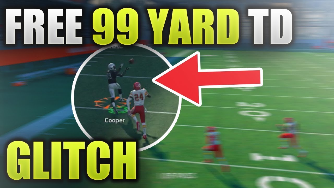 BIGGEST GLITCH IN MADDEN | FREE 99 YARD TD GLITCH | EA NEEDS TO FIX THIS | Madden 18 Glitch