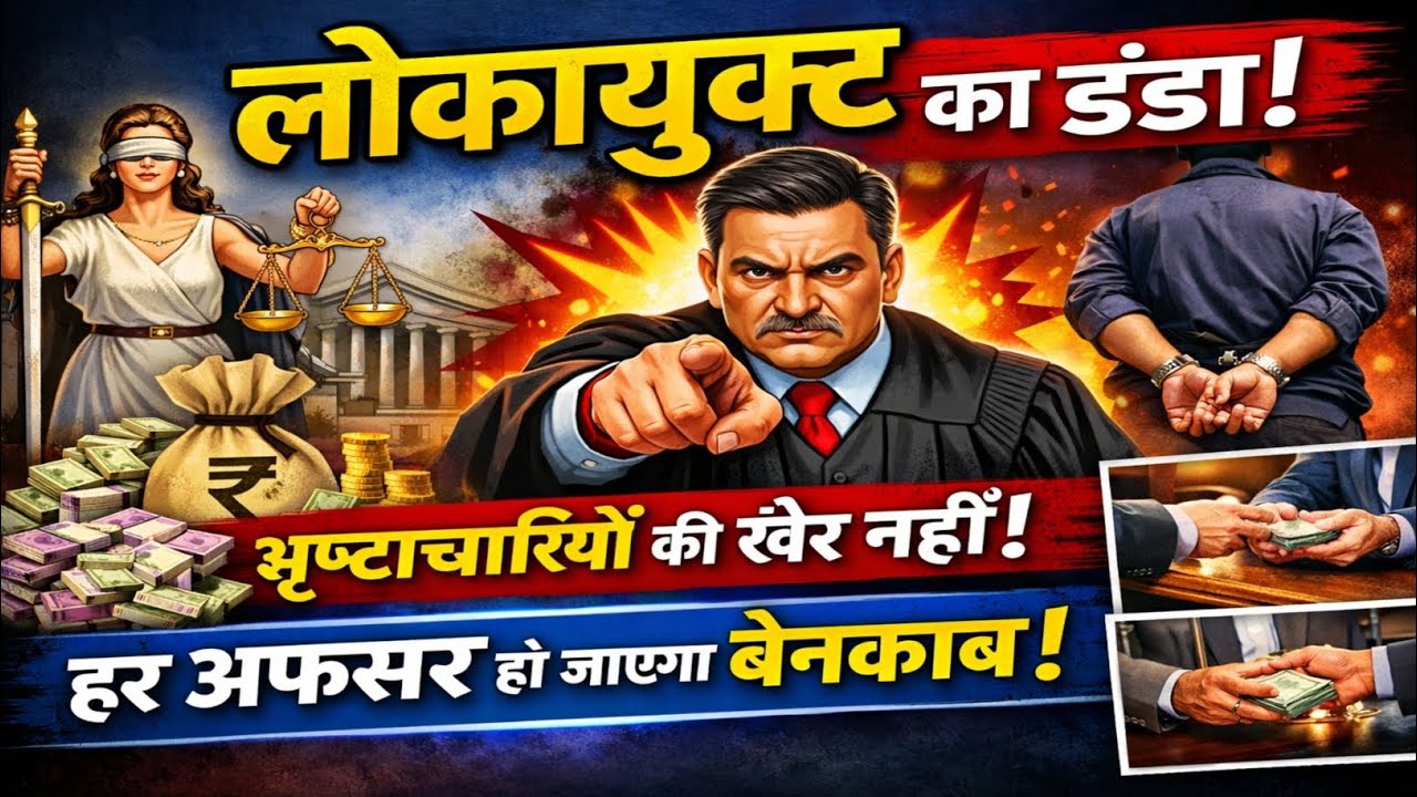 👉 लोकायुक्त क्या है? | लोकायुक्त की शक्तियाँ और कार्य आसान भाषा में | Indian Polity#Lokayukta 