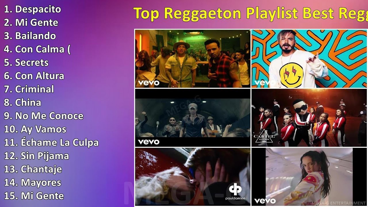 Top Reggaeton Playlist - Best Reggaeton Songs of All Time ~ Maiores Sucessos