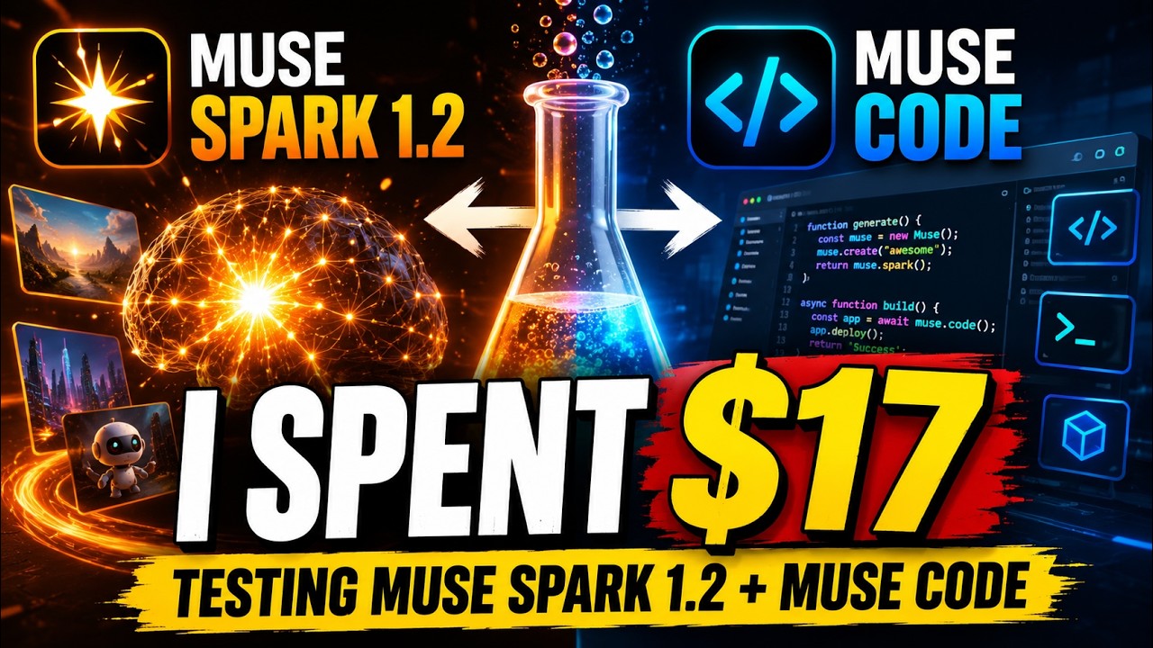 I spent $17 testing Muse Spark 1.2 and Muse Code