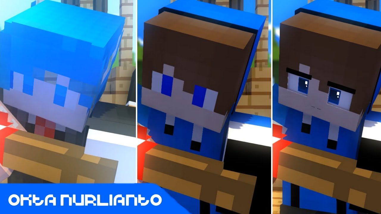 #20 Intro Template Mine-Imator | Original VS Remake | Okta Nurlianto Channel