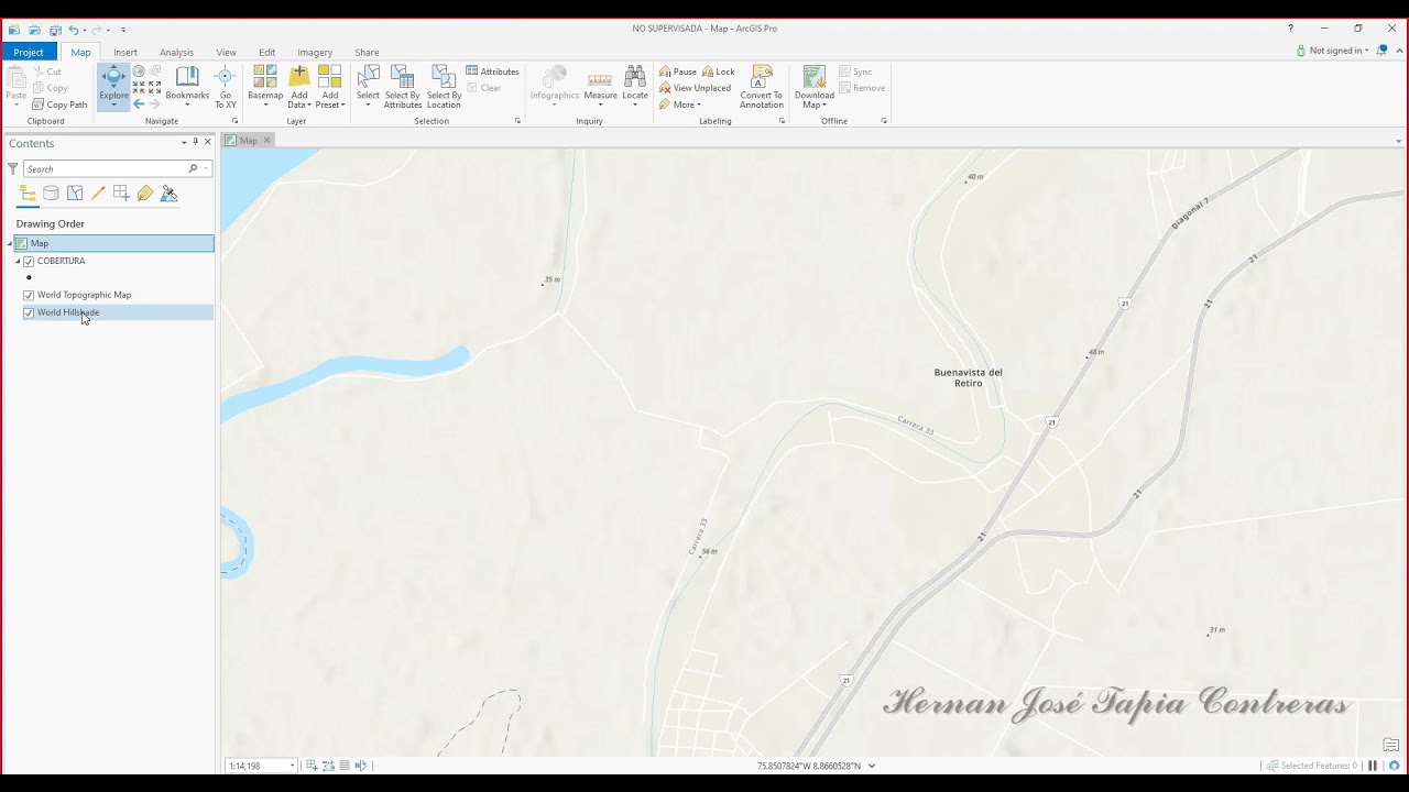 Clasificación No supervisada de Coberturas en ArcGIS PRO