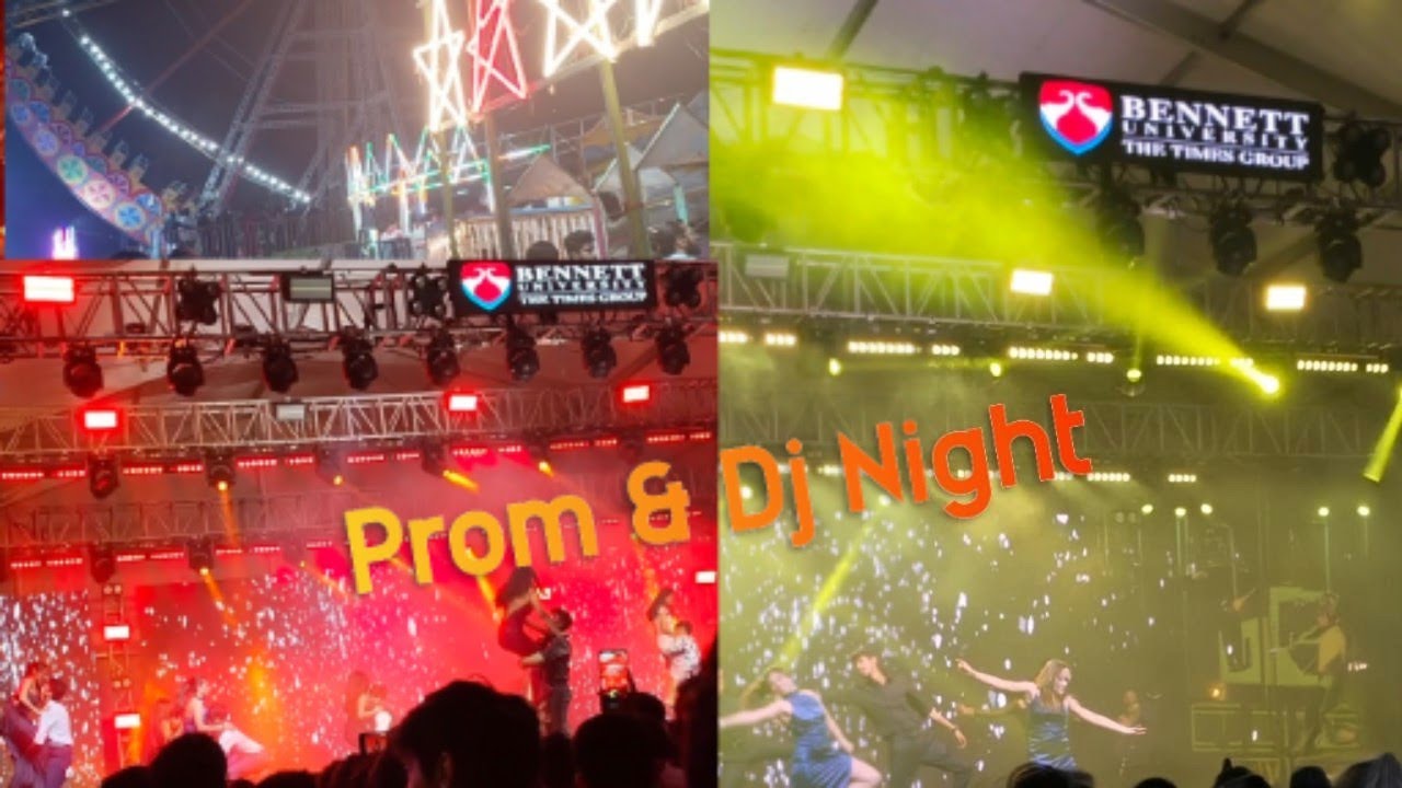 Annual fest at my University (Day 1 of Uphoria) Bennett University