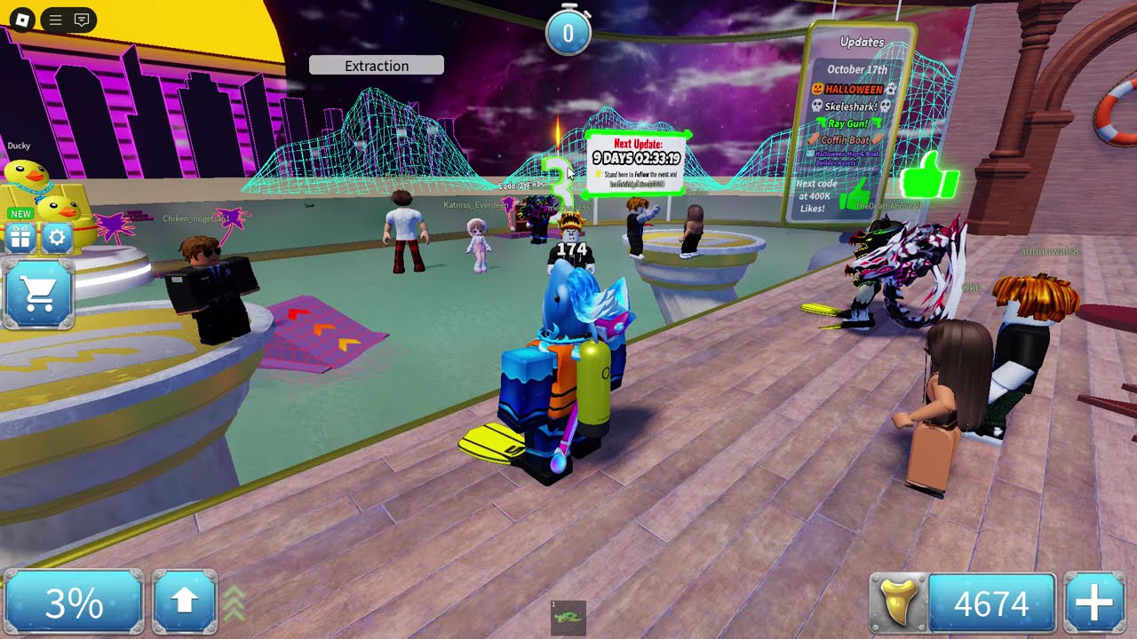 Rating the Stealth Boat in Sharkbite 2!!!