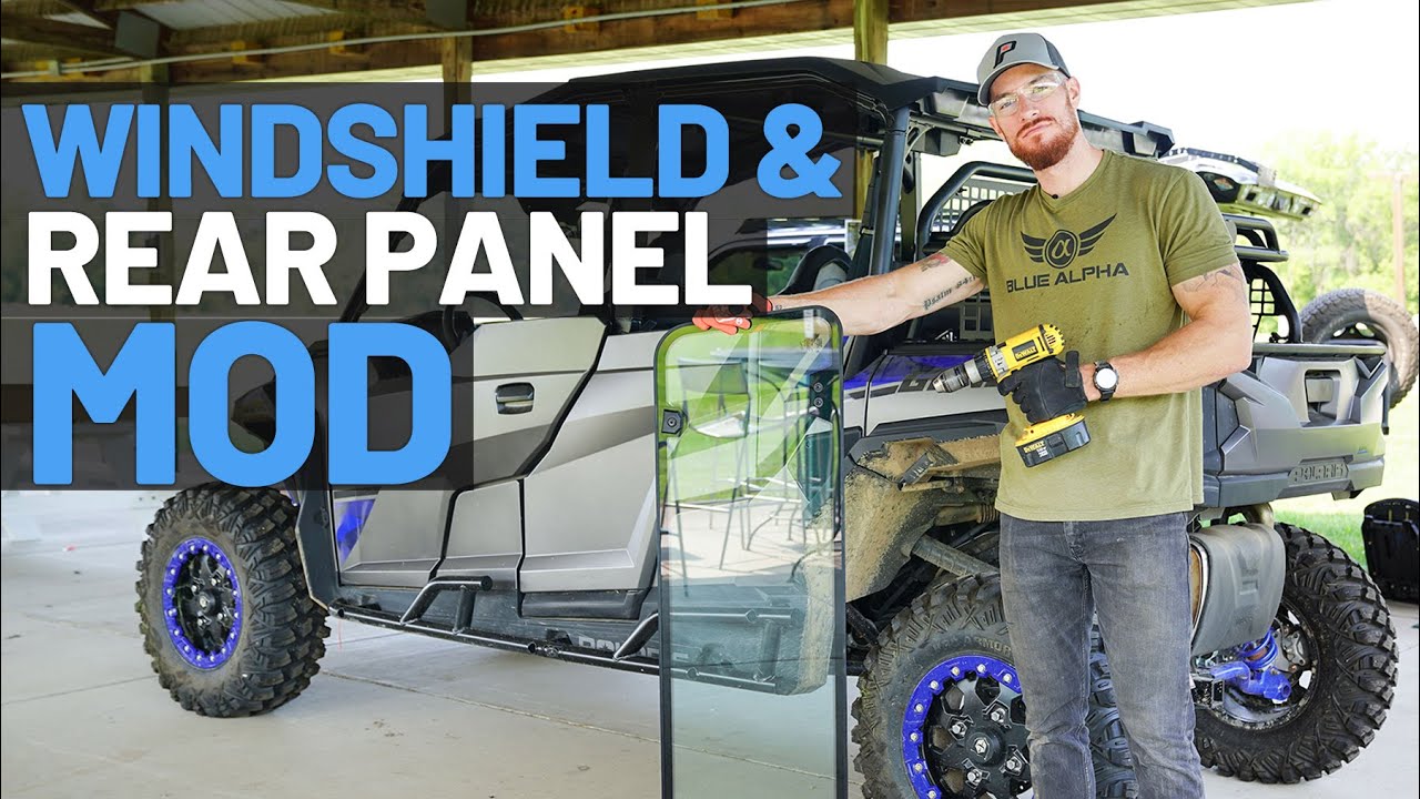 WINDSHIELD & REAR PANEL MOD - TRAIL TALK EP. 22 | POLARIS OFF-ROAD VEHICLES