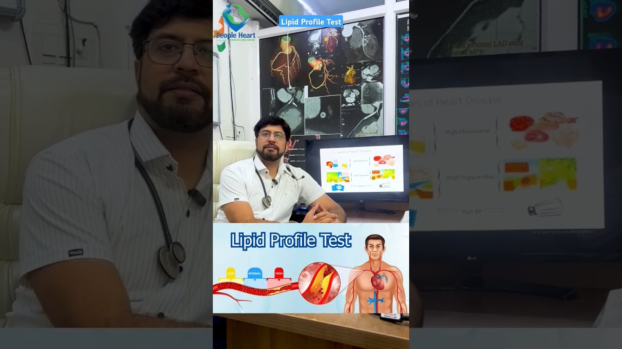 Lipid Profile Test by Dr. Chetan Sharma #cholesterol #test #shorts #ytshorts