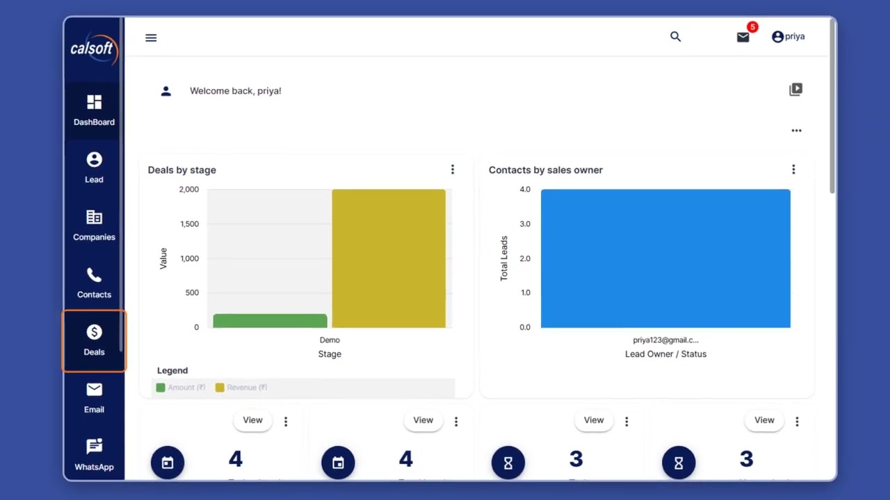 How to Create Deals in Calsoft CRM | Step-by-Step Tutorial
