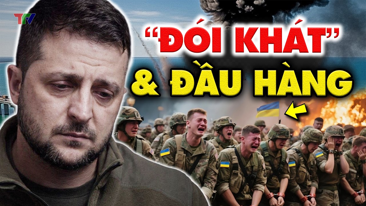 Điểm nóng thế giới 13/2: Binh sĩ Ukraine buông súng đầu hàng vì đói khát, ông Putin thắng lớn