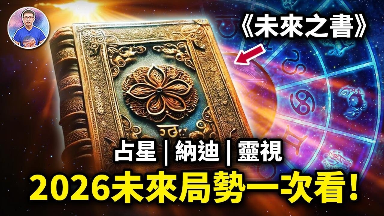 （特別篇）2026年美國不樂觀？《未來之書》揭示亂世中最強密碼！【地球旅館】
