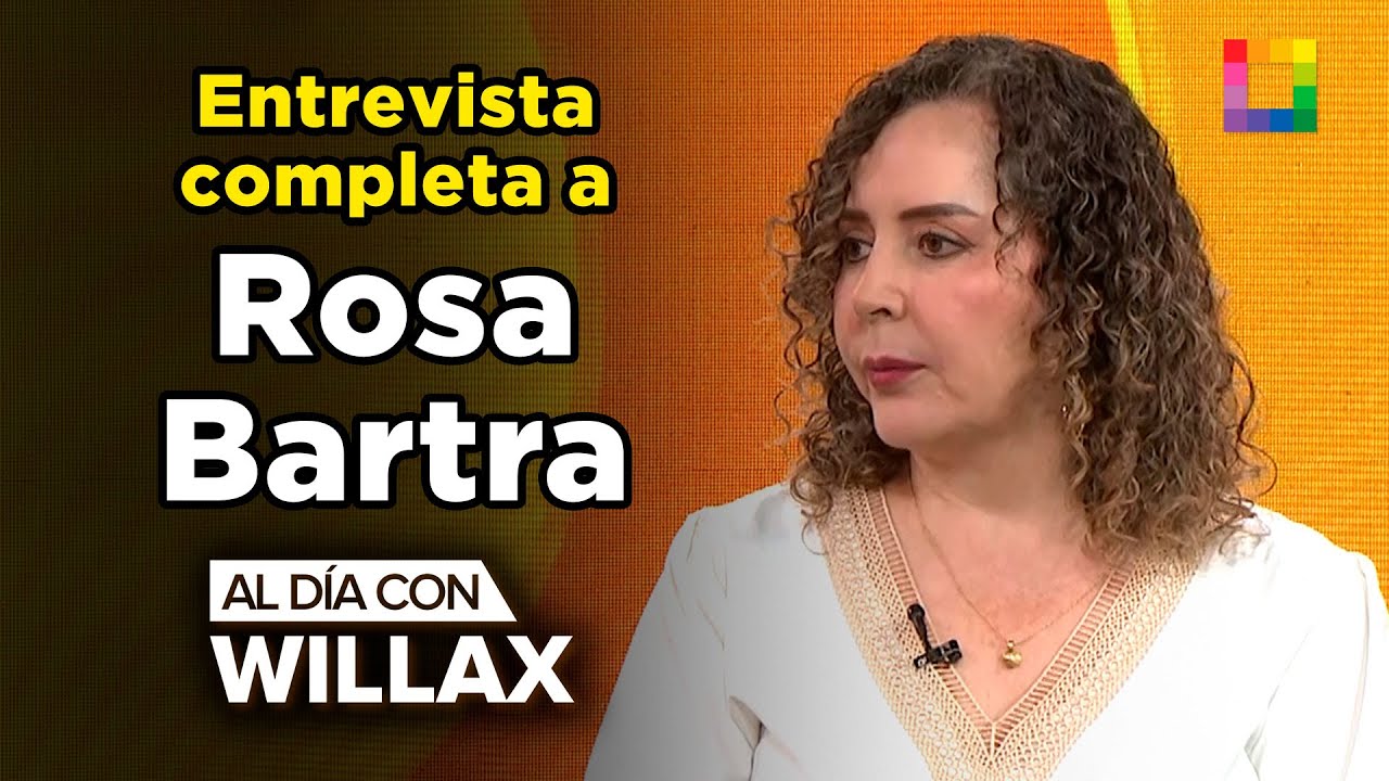 Al Día con Willax - ENE 30 - ENTREVISTA COMPLETA A ROSA BARTRA | Willax
