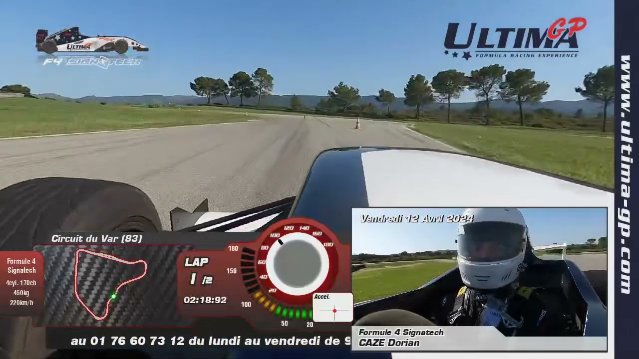 Stage Pilotage F4 (tour un peu trop rapide)