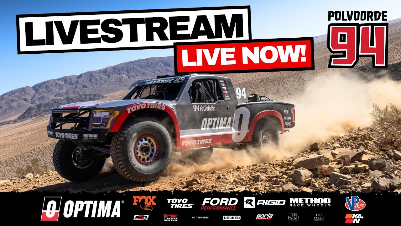 Baja 1000 Live Stream | Main Feed | Christopher Polvoorde