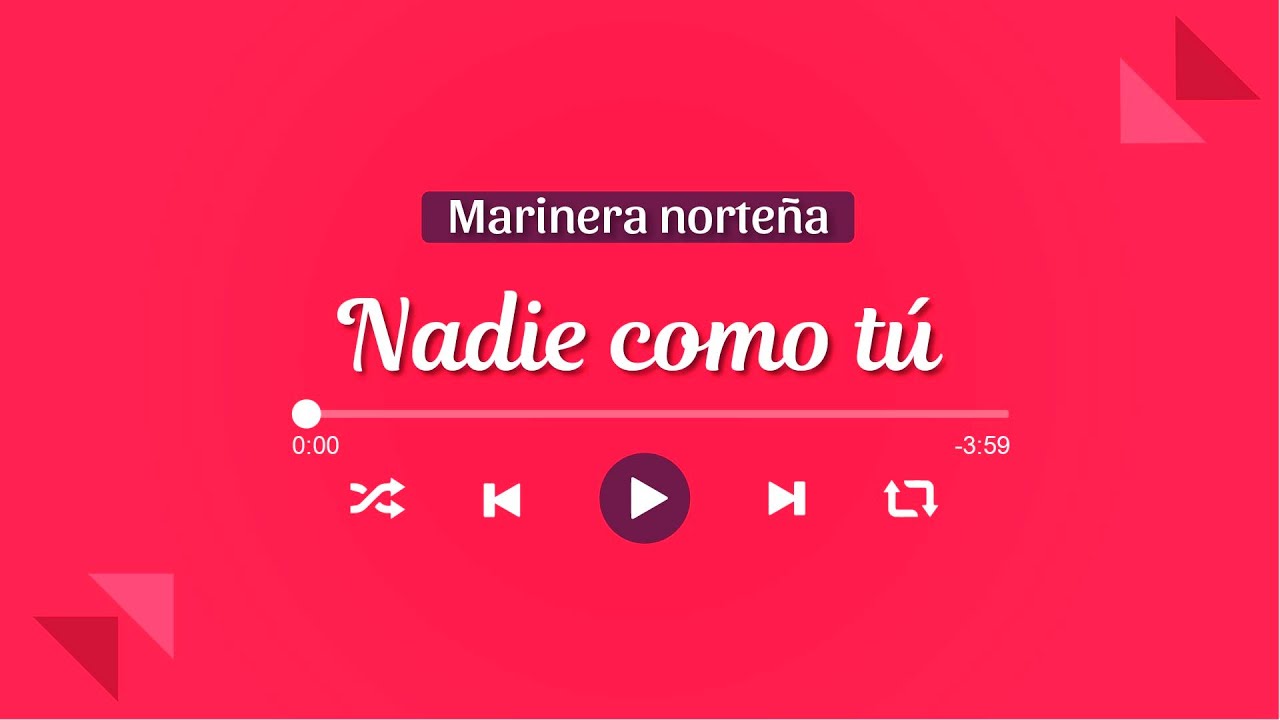 NADIE COMO TÚ | Marinera Norteña con Banda 🎺