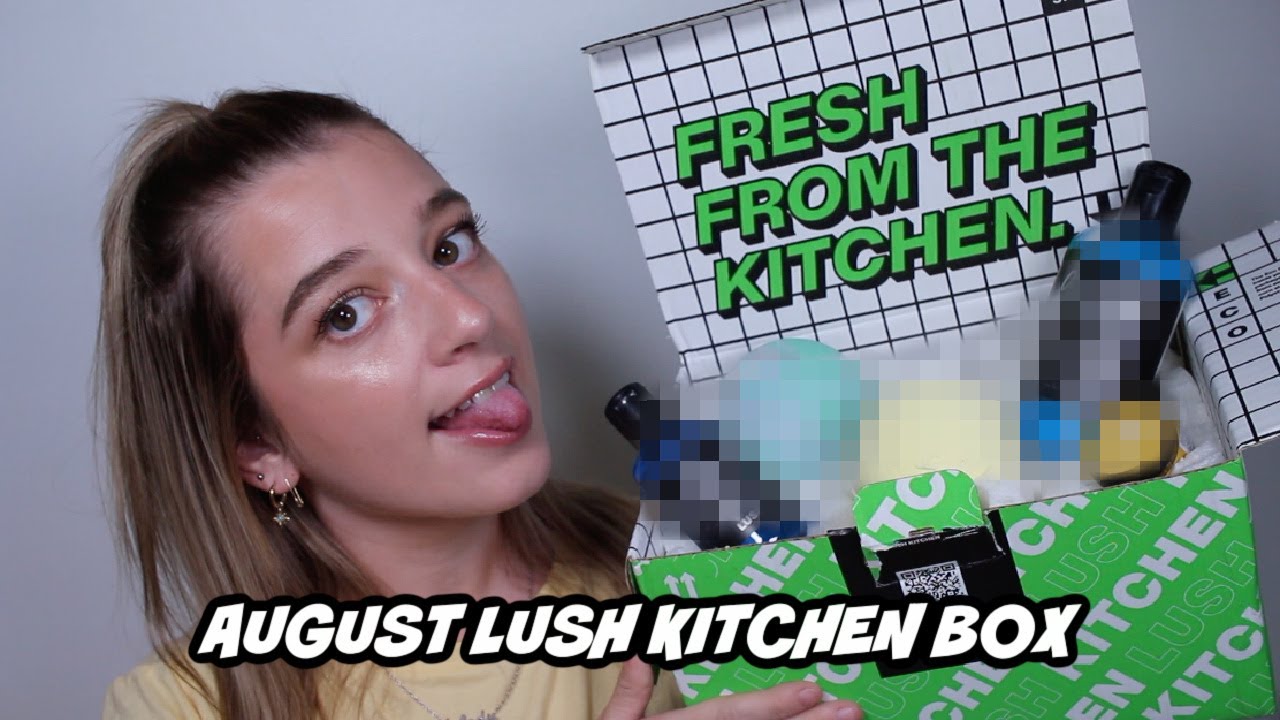 LUSH KITCHEN AUGUST SUBSCRIPTION BOX | 2021 • Melody Collis